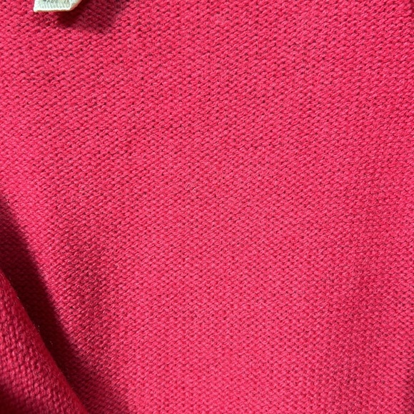 St Michael Shetland Wool Knit Skirt Sweater Set Pink size 12 vintage - Picture 12 of 14